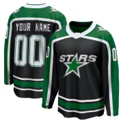 Black Men's Custom Dallas Stars Breakaway Special Edition 2.0 Jersey