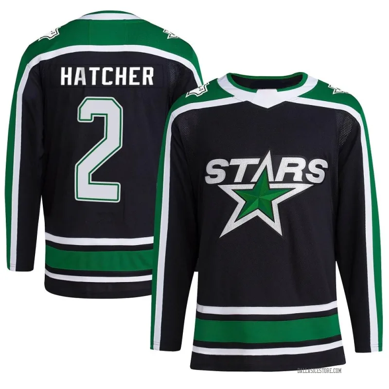 Premier Fanatics Branded Men's Derian Hatcher Dallas Stars Breakaway Kelly  Heritage Jersey - Green/Black