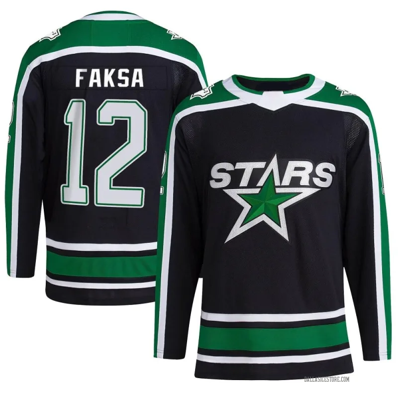Dallas Stars No12 Radek Faksa Green Salute to Service Womens 2020 Stanley Cup Final Stitched Jersey