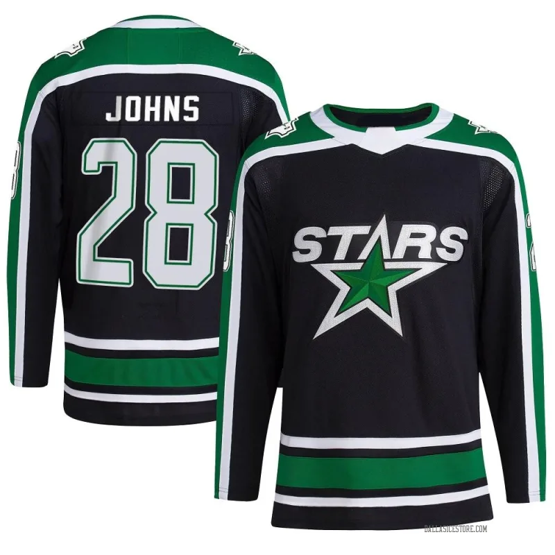 No28 Stephen Johns Green Salute to Service Womens 2020 Stanley Cup Final Jersey