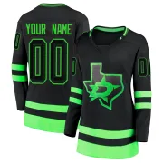 Black Women's Custom Dallas Stars Breakaway 2020/21 Alternate Premier Jersey