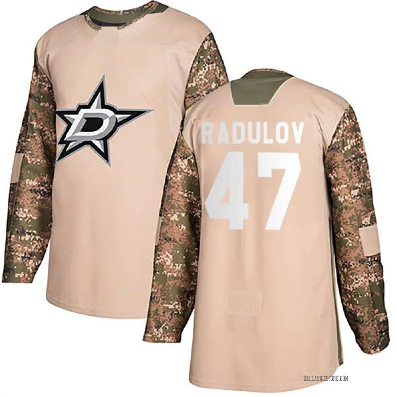 Camo Men's Alexander Radulov Dallas Stars Authentic Veterans Day Practice Jersey