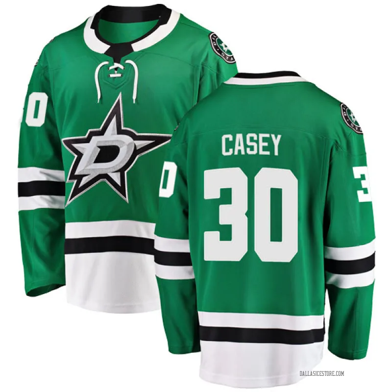 Green Men's Jon Casey Dallas Stars Breakaway Home Jersey