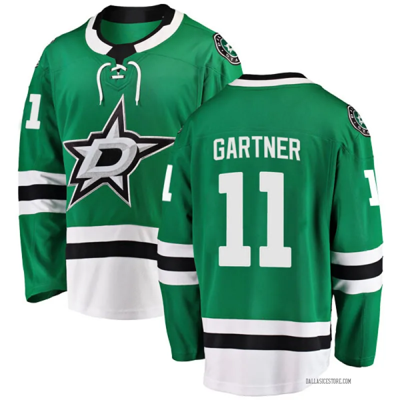 Green Men's Mike Gartner Dallas Stars Breakaway Home Jersey