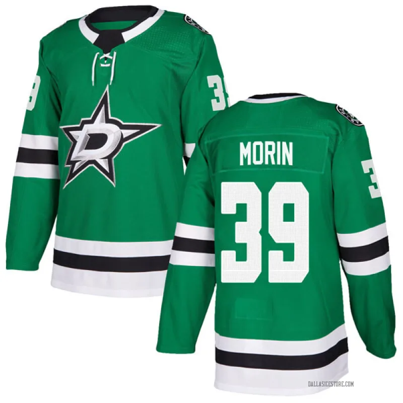 Green Men's Travis Morin Dallas Stars Authentic Home Jersey