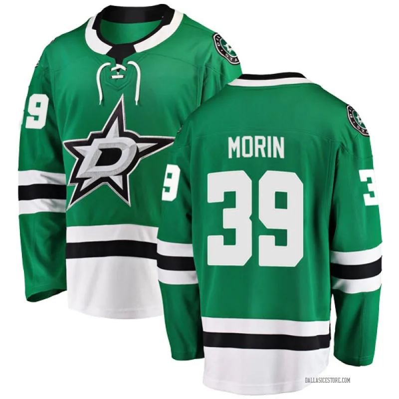 Green Men's Travis Morin Dallas Stars Breakaway Home Jersey