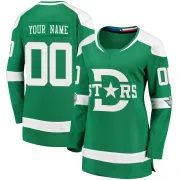 Green Women's Custom Dallas Stars Breakaway 2020 Winter Classic Player Jersey