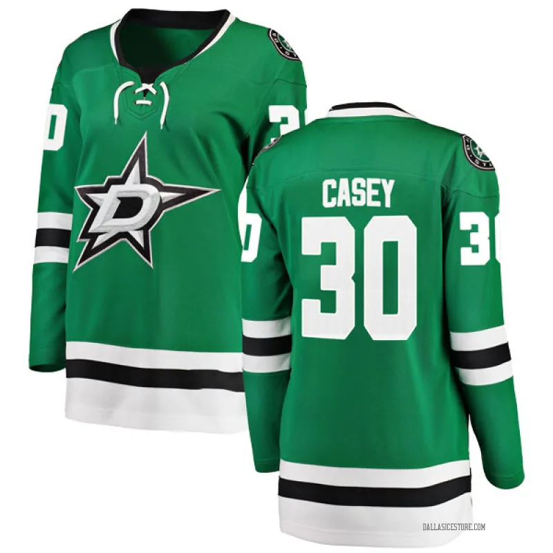 Green Women's Jon Casey Dallas Stars Breakaway Home Jersey