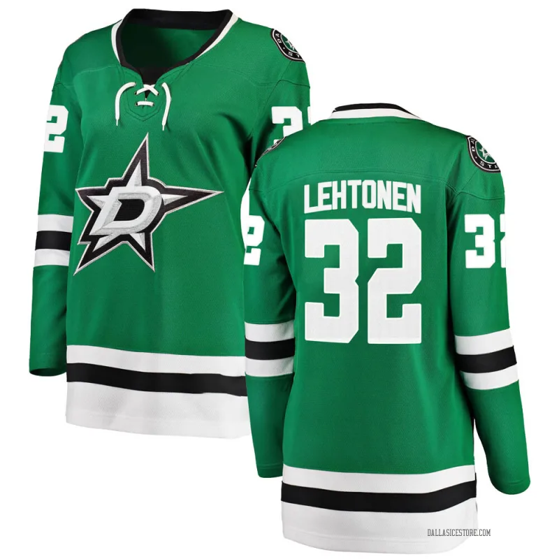 Green Women's Kari Lehtonen Dallas Stars Breakaway Home Jersey