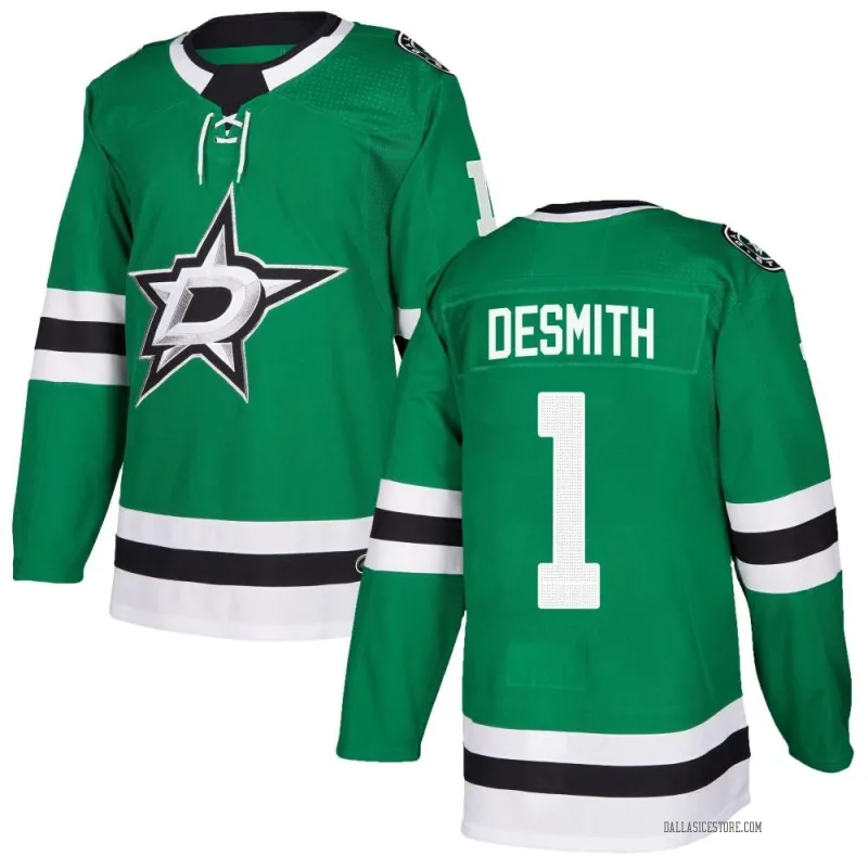 Green Youth Casey DeSmith Dallas Stars Authentic Home Jersey