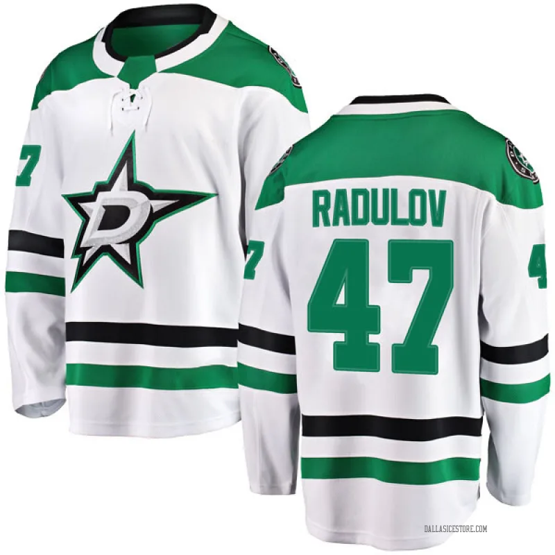 White Men's Alexander Radulov Dallas Stars Breakaway Away Jersey