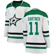 White Women's Mike Gartner Dallas Stars Breakaway Away Jersey