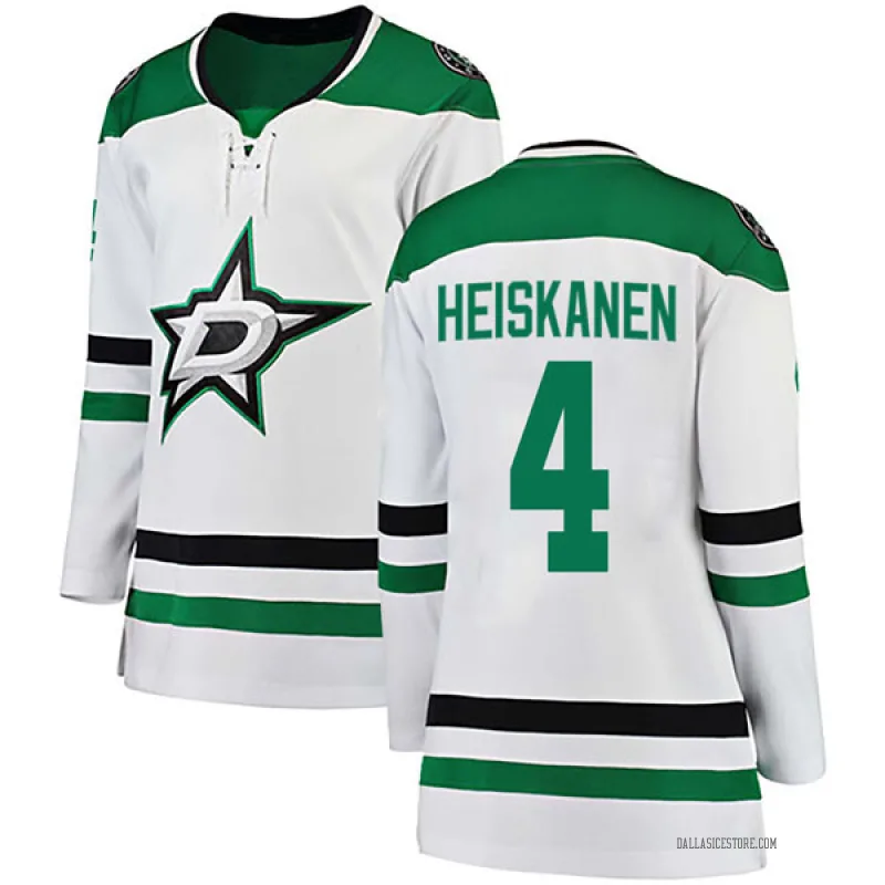 White Women's Miro Heiskanen Dallas Stars Breakaway Away Jersey