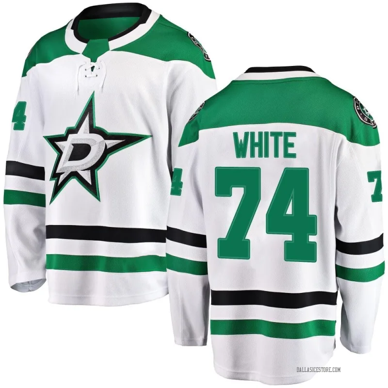 White Youth Gavin White Dallas Stars Breakaway Away Jersey